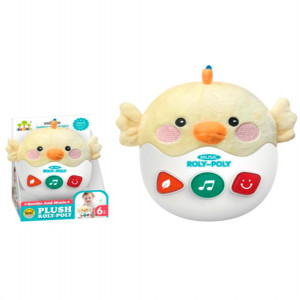 7600 - PELUCHE PAJARITO CON LUZ Y SONIDO