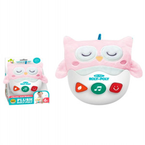 7605 - PELUCHE LECHUZA CON LUZ Y SONIDO