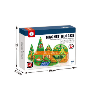 MT42 - BLOQUES MAGNÉTICOS ANIMALES DEL BOSQUE.