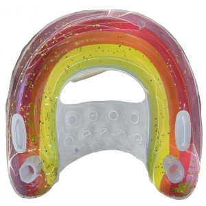 IN81 - SILLÓN INFLABLE SALVAVIDAS ARCOIRIS