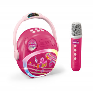 7353 - PARLANTE KARAOKE ROSA