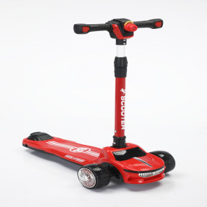 7841 - MONOPATÍN PLEGABLE  CON PROYECTOR ROJO