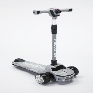 7841 - MONOPATÍN PLEGABLE  CON PROYECTOR GRIS