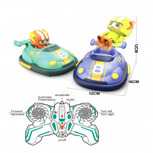 AT91 - AUTITOS CHOCADORES CON LUZ, SONIDO Y HUMO