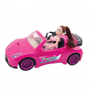 BA60 - COCHE CON LUZ, SONIDO Y MUÑECA