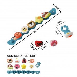 BJ36 - BRAZALETE Y ANILLO CON PINS