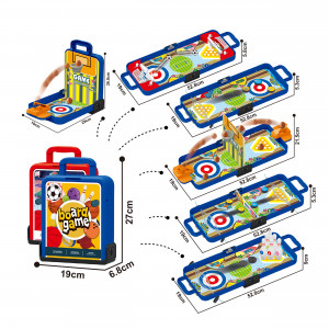 JM43 - JUEGO DE MESA 6 EN 1