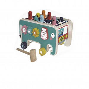 MA70 - COCHE ELEFANTE DE MADERA