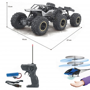 RC18 - COCHE DE 6 RUEDAS A RADIO CONTROL