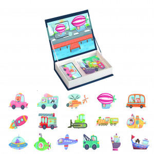 RM02 - ROMPECABEZAS MAGNETICO LIBRO TRANSPORTES