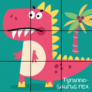 RP90 - BLOQUES ROMPECABEZAS 6 EN 1 DINOSAURIOS