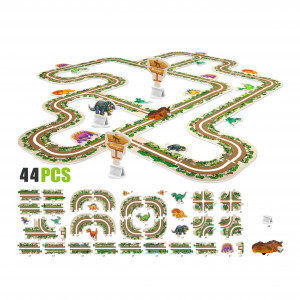 TA40 - PISTA ROMPECABEZAS 2 EN 1 DINOSAURIOS