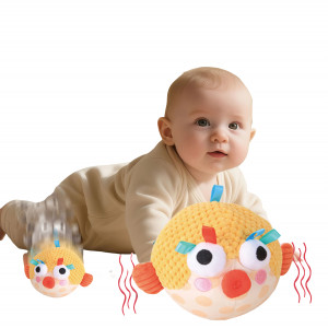 JB04 - PELUCHE SALTARIN PEZ GLOBO