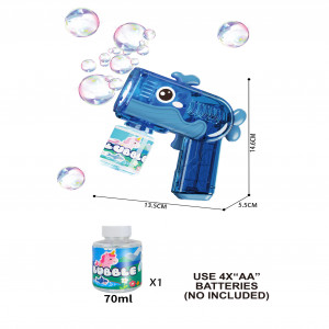 BU32 - PISTOLA DE BURBUJAS BALLENA