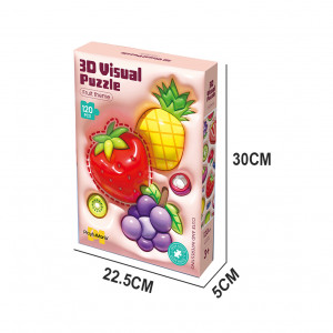 RP40 - ROMPECABEZAS 3D FRUTAS