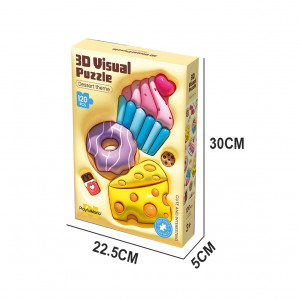 RP41 - ROMPECABEZAS 3D POSTRES
