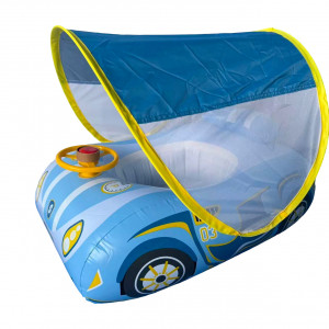 IN75 - INFLABLE SALVAVIDAS AUTITO CON VOLANTE
