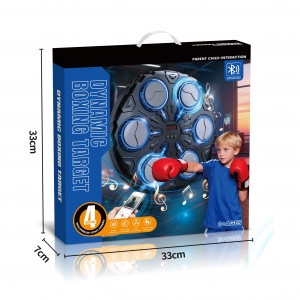 SP23 - SET TABLERO DE BOXEO ELECTRONICO Y GUANTES