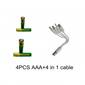 US02 - PILAS RECARGABLES AAA