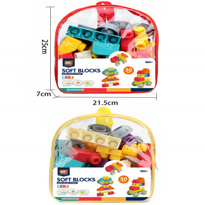 CU30 - BLOQUES DIDACTICOS BLANDOS 30 PIEZAS